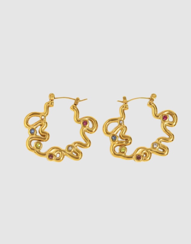 Chuchka - Leni Hoop Earring