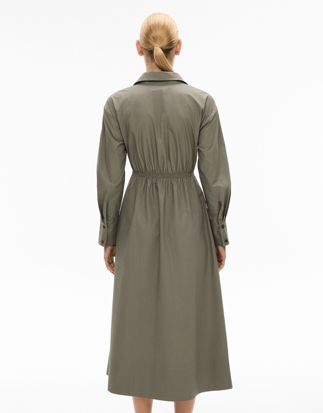 Witchery - Shirred Shirt Dress
