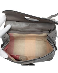 Pre-Loved by Azura Reborn - Pre-Loved Small Leather Bamboo Daily Satchel
