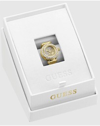 GUESS - GUESS Ladies Gold-Tone Analogue Ring Watch
