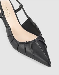 Verali - Lucius Slingback Kitten Heels