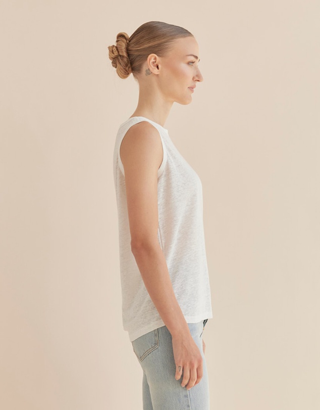 Amelius - Aceline Linen Jersey Tank