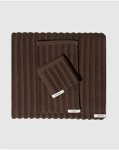 Sunday Supply Co - Chocolate Home Towel Set