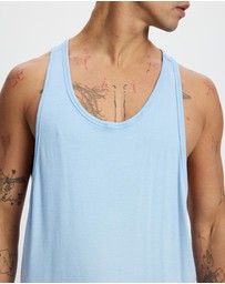 Surrounded By Ghosts - The Lawsonite Rib Knit Singlet