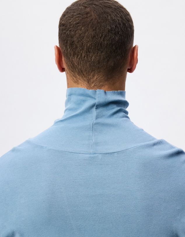 Surrounded By Ghosts - The Atacamite Slim Rib Knit Turtle Neck T-Shirt