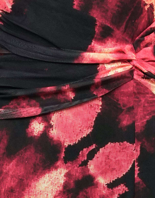 Pilgrim - Edison Printed Mesh Maxi Dress