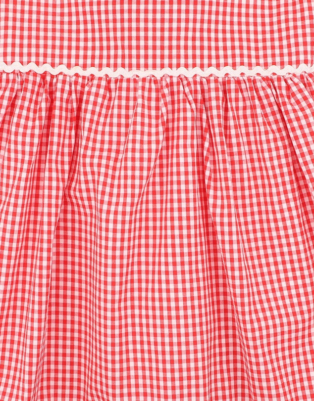 Bebe by Minihaha - Festive Gingham Bodysuit - Babies