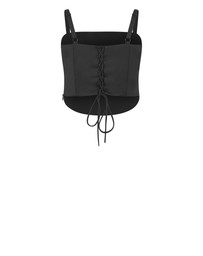 City Chic - Sherie Placement Top - Black