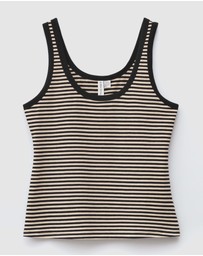 & Other Stories - Contrast-Trim Tank Top