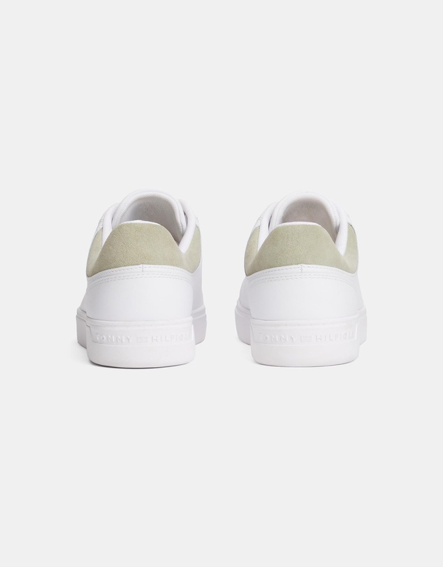 Tommy Hilfiger - Leather Cupsole Sneakers - Women's