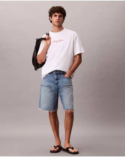 Calvin Klein Jeans - Line Logo Graphic Relaxed T‑Shirt