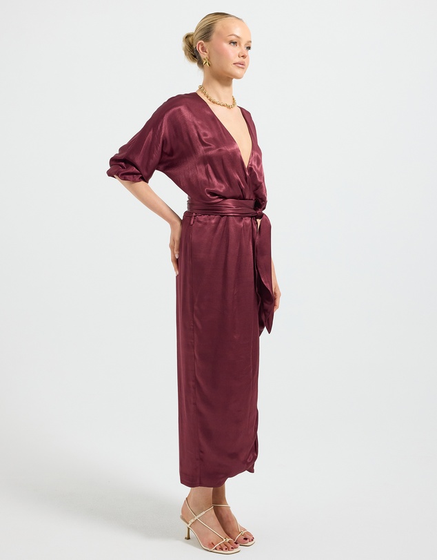 Pasduchas - Quinn Wrap Midi Dress