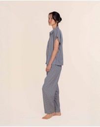 Gingerlilly - Marlie Diamond Print Cotton PJ