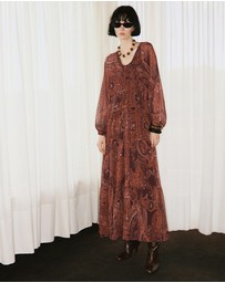 M.N.G - Paisley-Print Oversized Dress