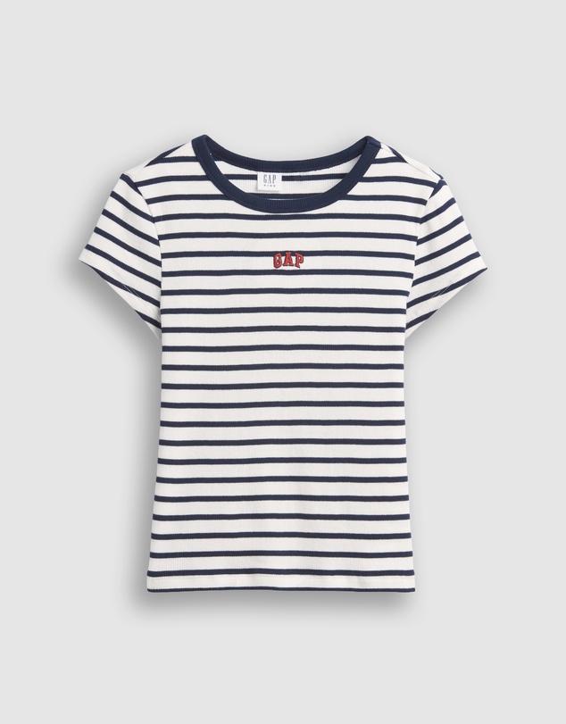 GAP - Graphic June SS Perfect Rib Tee - Teens