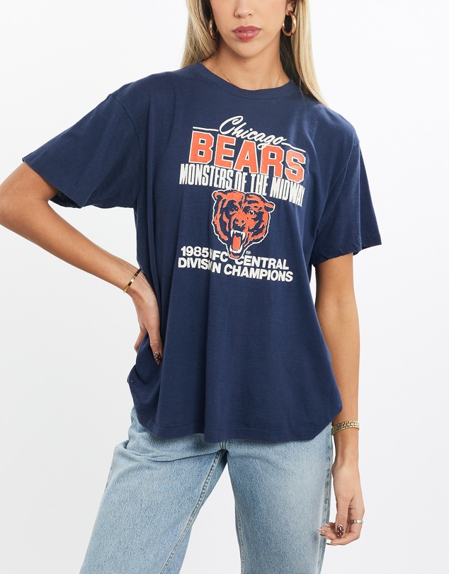 Vintage by The Real Deal - Pre Loved - Vintage 1985 NFL Chicago Bears Tee