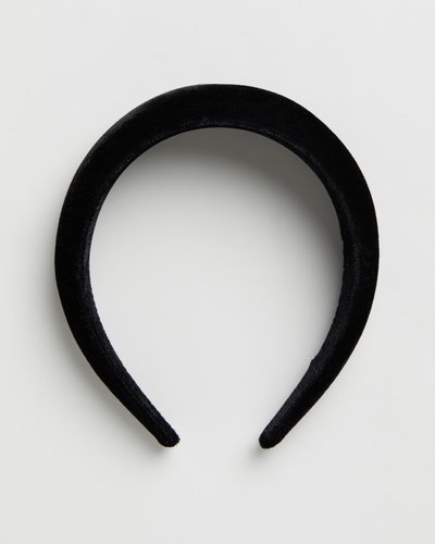 Padded Extra-Wide Velvet Headband