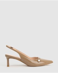 Edward Meller - DIVINE55 Slingback Pump with Pearl