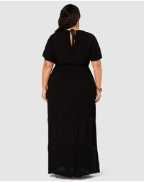 The Poetic Gypsy - Floating Clouds Maxi Dress