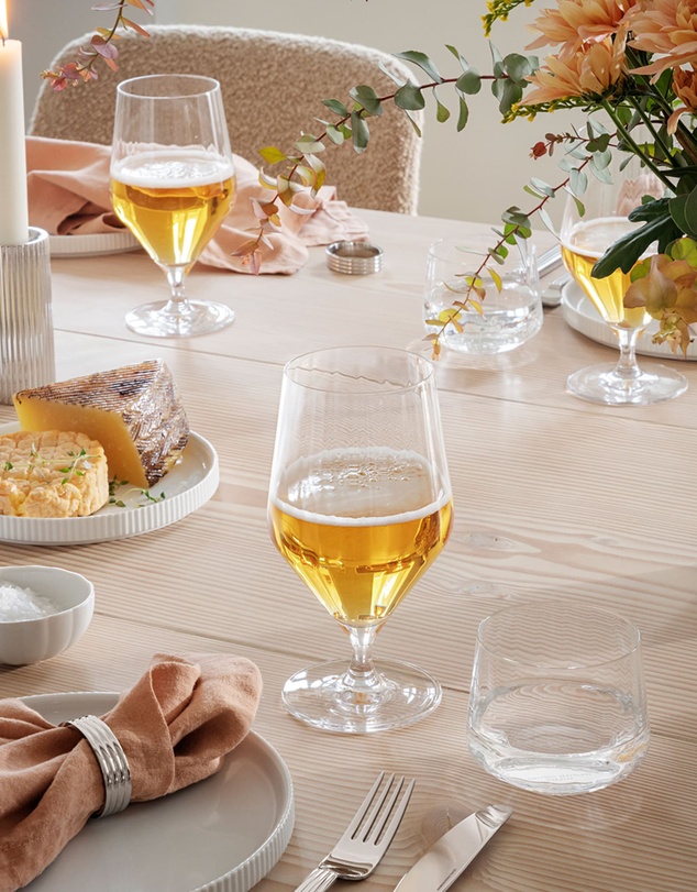 Georg Jensen - Bernadotte Beer Glass, 6 Pcs