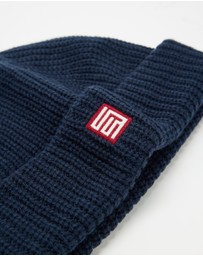 S Double - Red Cube Low Beanie