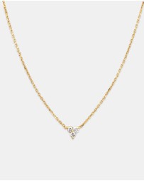 Michael Hill - Necklace With 0.08 Carat TW Diamonds in 10kt Yellow Gold