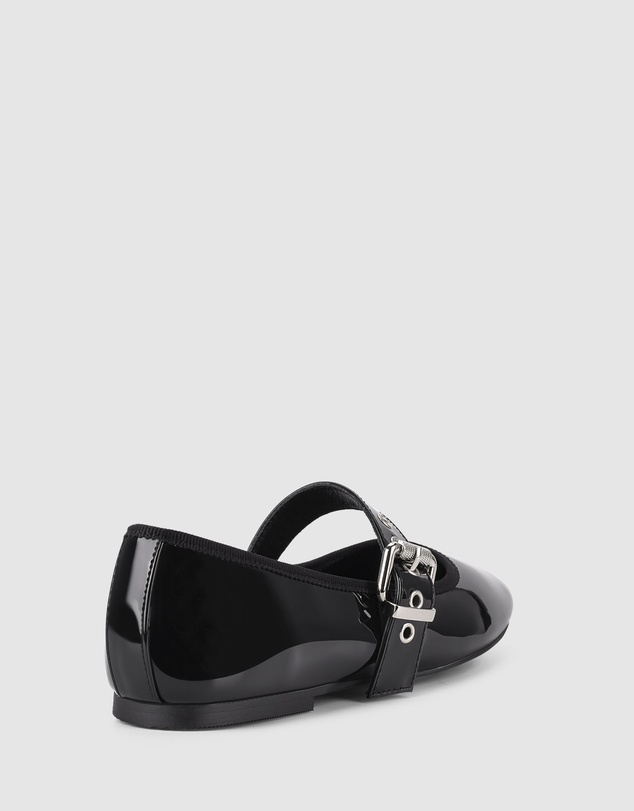 Verali - Banks Buckled Mary-Jane Flats