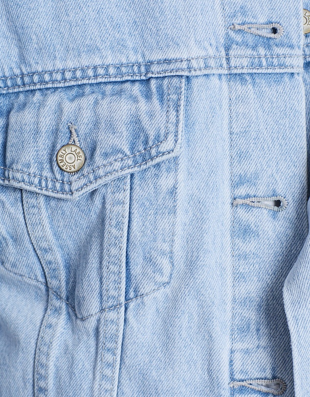 Assembly Label - Boxy Denim Jacket
