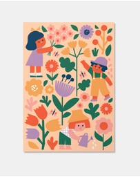 Journey Of Something - Kids Paint by Numbers - Flower Patch