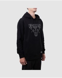Fallen Footwear - Fallen Footwear Men Peak Jacket Enzymatic/Jumper Regular Fit Black