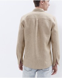 UNISON - Linen Regular Fit Shirt