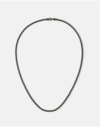 Daniel Wellington - Tide Mesh Necklace Graphite 2.8mm