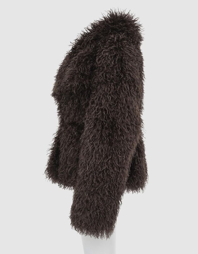 Source Unknown - Hathi Belted Faux-Fur Jacket