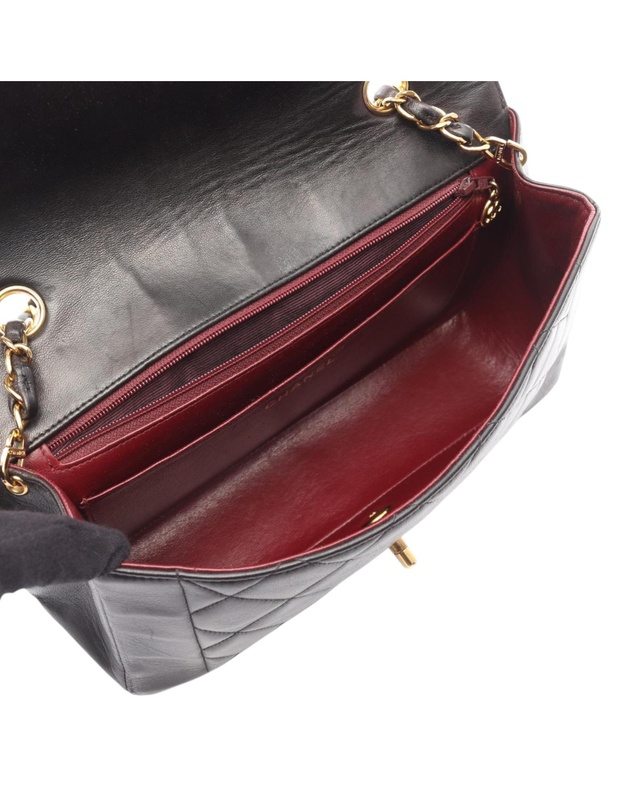 Pre-Loved by Azura Reborn - Pre-Loved Medium Lambskin Diana Flap