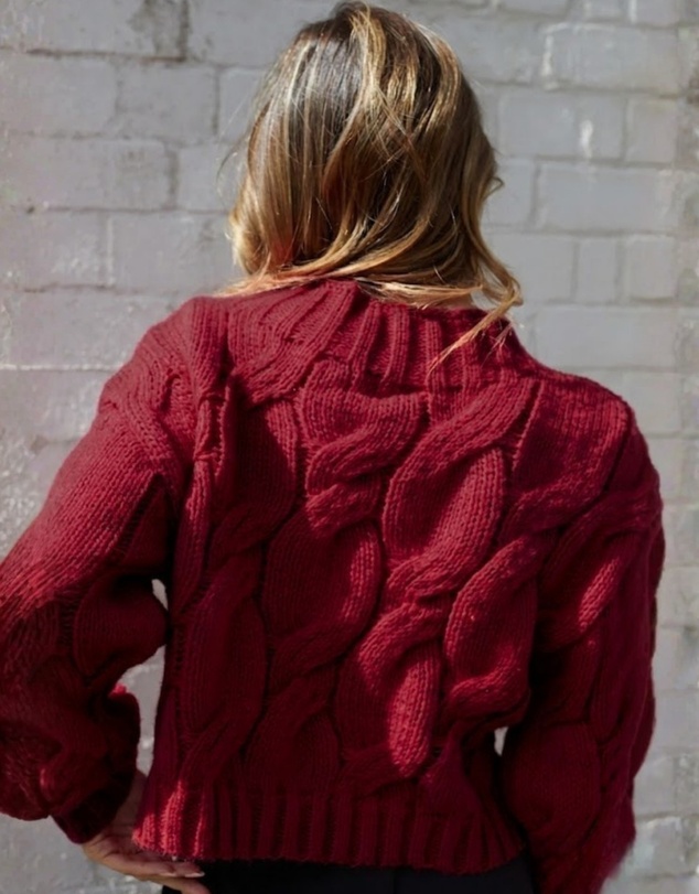 Esther & Co - Hadi Knit - Wine