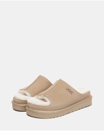 EVERAU - Australian Shepherd Ugg Colven Cow Suede Upper Loafer Oxfords Flats