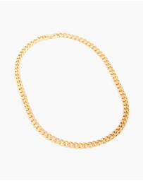 Lovisa - Waterproof Gold Plated Stainless Steel Curb Chain Necklace