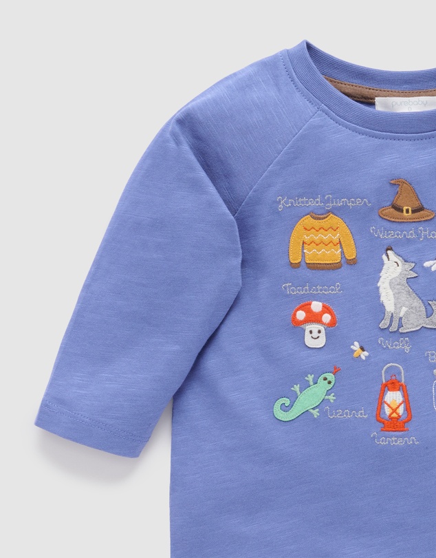 Purebaby - Magic Forest Tee -Kids-Babies