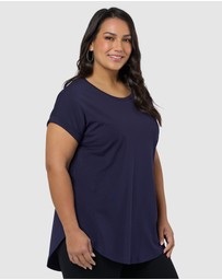 Indigo Tonic - Lauren Longline Tee