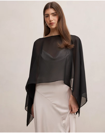 Forever New - Arianna Chiffon Cape