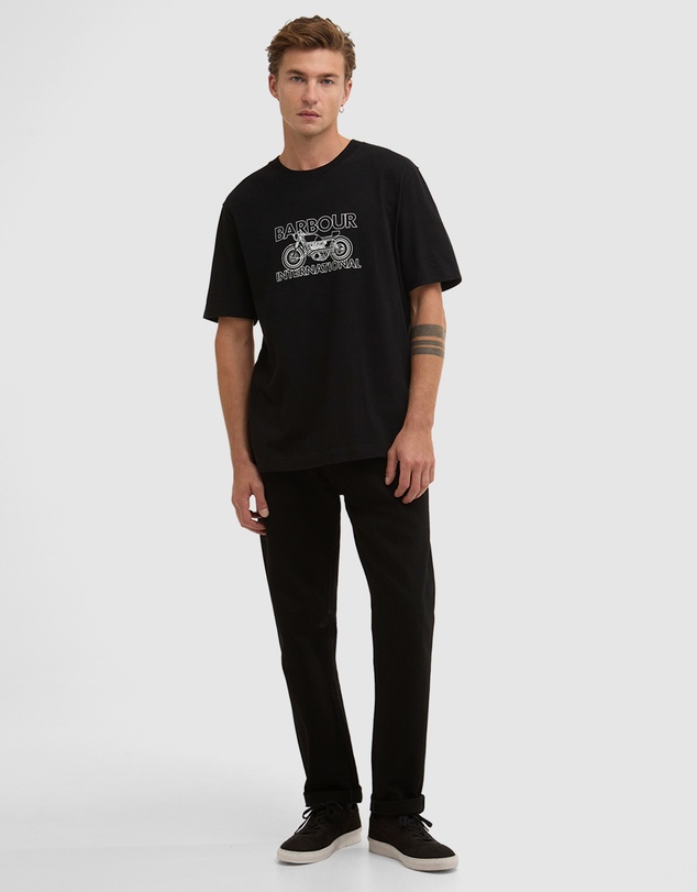 Barbour - B.Intl Cowl Motorbike Graphic T-Shirt