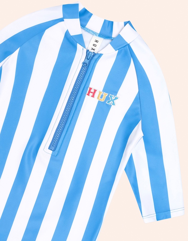 Huxbaby - Nautical Stripe Rashsuit - Babies-Kids