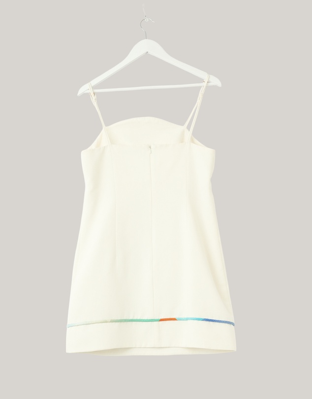 Revibe - Repaired BY JOHNNY. Sienna Sunset Bead Mini Dress