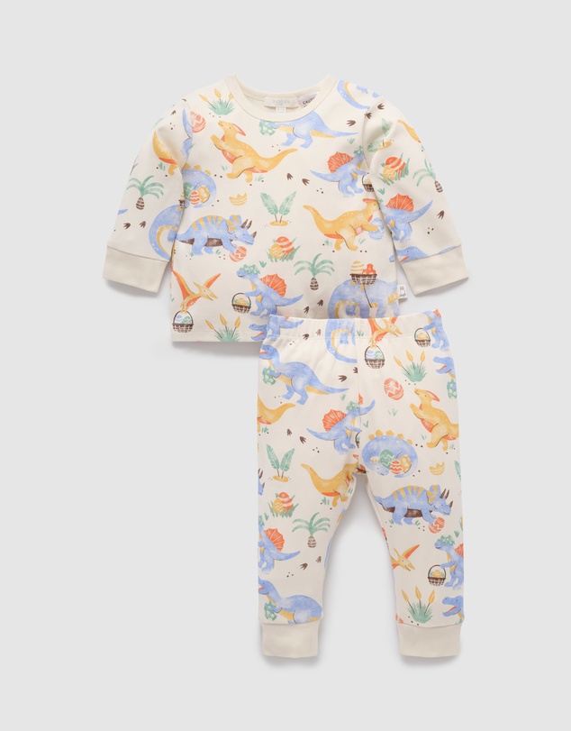 Purebaby - Dino Pyjama Set -Kids-Babies