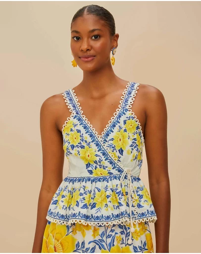 Farm Rio - Zuli Sleeveless Blouse