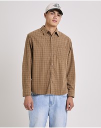 Arvust - Murphy Check Cord Long Sleeve Shirt