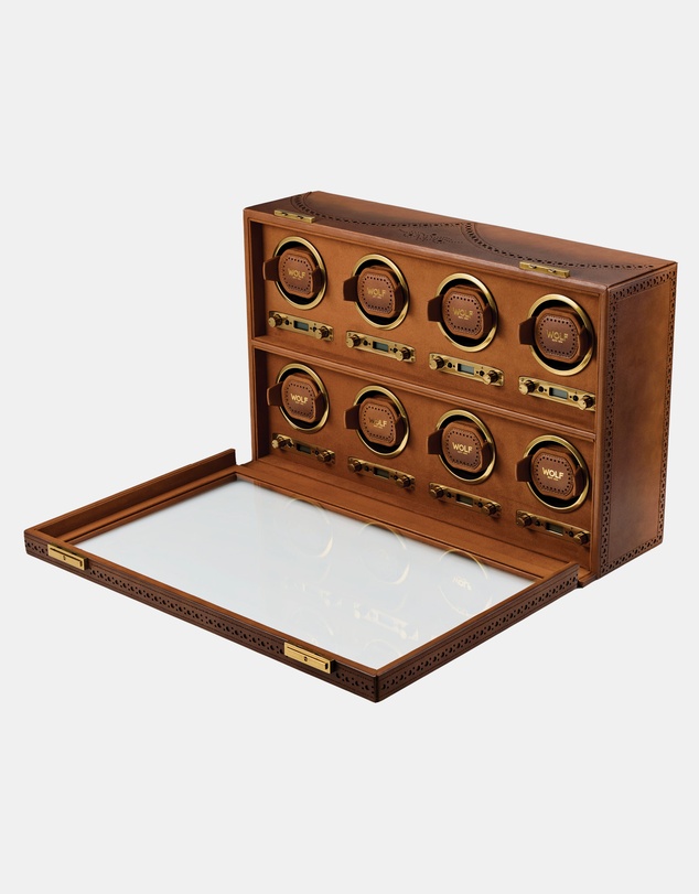 Wolf - WOLF Brogue 8 Piece Watch Winder