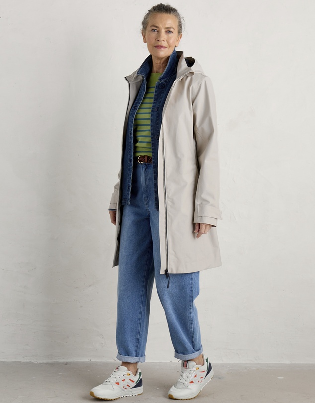 Seasalt - Seasalt Cornwall Natural Coverack Coat II