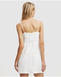 Cotton On - Luxe Linen Strappy Dress