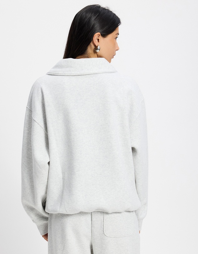 New Balance - Trackside Fleece Half Zip Sweat
